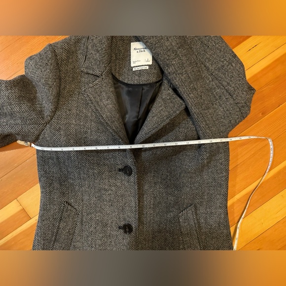 Abercrombie Wool Blend Dad Coat S - Picture 5 of 16